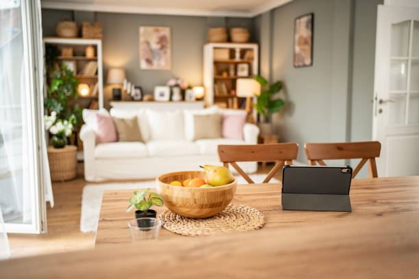 Interior of living room