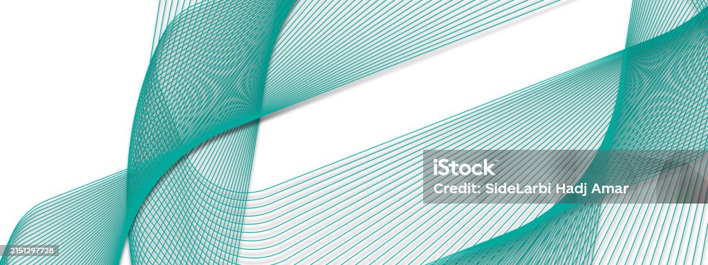 Green Linear Pattern Abstract Geometric Tech Background Stock ...