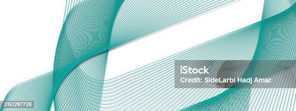 Green Linear Pattern Abstract Geometric Tech Background Stock ...