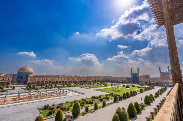 istock Peaceful day in Naqsh-e Jahan Square (Imam Square) in Isfahan, Iran. 2151301613