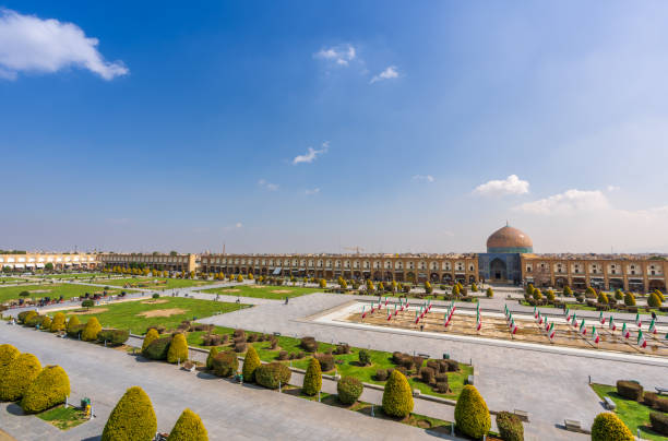 istock Peaceful day in Naqsh-e Jahan Square (Imam Square) in Isfahan, Iran. 2151301618