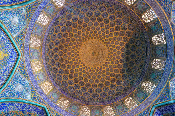 Sheikh Lotfollah Mosque: a masterpiece of Safavid architecture. Iran.