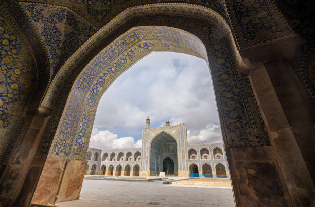 istock Persian elegance: the intricate architecture of the Imam Mosque. 2151302532