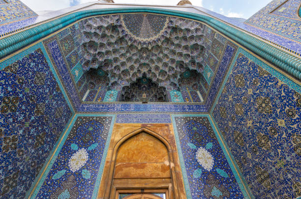 The Blue Mosque in Yerevan in Armenia.
