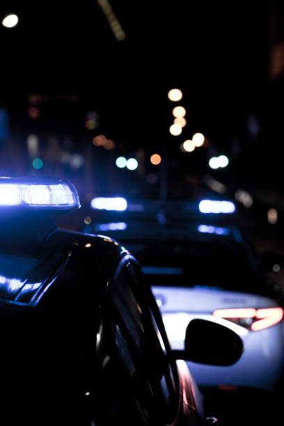 istock Police in the night 2151305908