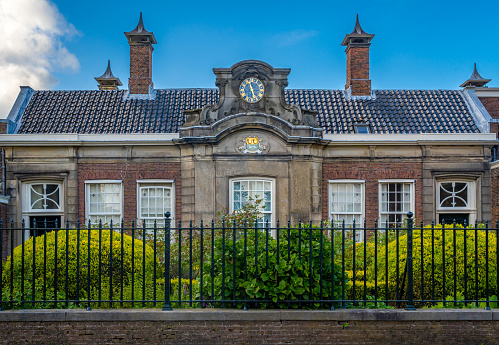 Haarlem, The Netherlands, 20.04.2024, Exterior of Hofje van Noblet