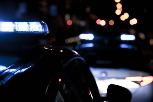 istock Police in the night 2151306656