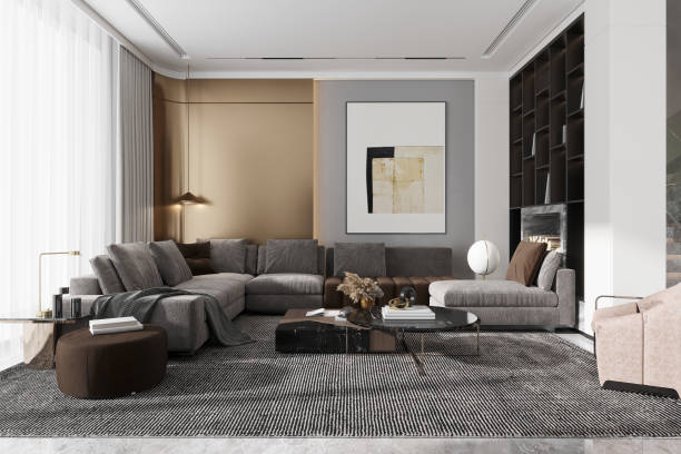 istock 3d render of apartment interior  living and dining room 2151317733