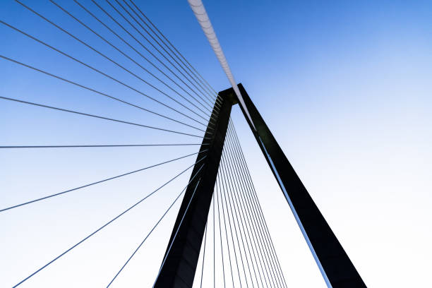 Abstract lines in the sky
