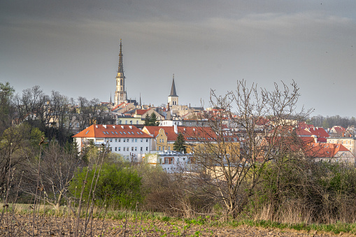 View of Ząbkowice Śląskie, formerly Frankenstein, a small town in Lower Silesian Voivodeship, in south-western Poland.