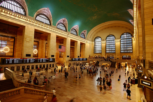 Main hall of this super iconic train station opened in 1913, visited by more than 20 million people every year.