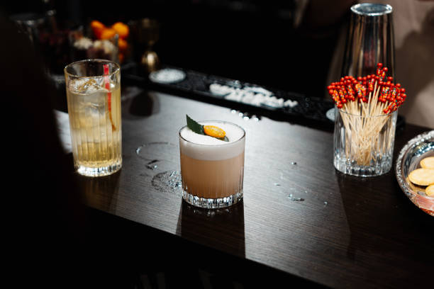 istock A beautiful cocktail on the bar counter. 2151330585