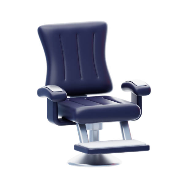 istock Barber chair 3D Icon. Salon Chair 3D Icon 2151330685