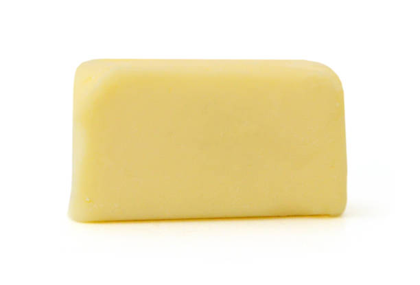 istock Piece of cheese isolated on a white background 2151332715
