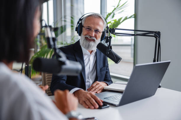 On Air Business Podcast Featuring Senior Host and Black Guest