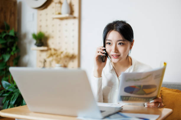 istock one asian women using laptop working from home 2151346913