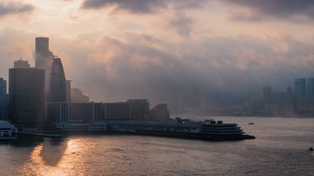 Sunrise at Tsim Sha Tsui, Hong Kong