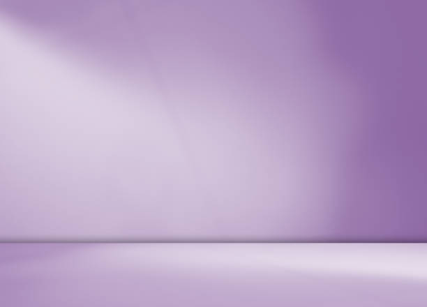 Purple Background Product Studio Podium Wall Scene Abstract Mockup Kitchen Table Cosmetic Shadow Leaves Empty Counter Room Backdrop Shelf Minimal Floor Summer Scene Loft Spring Template Platform.