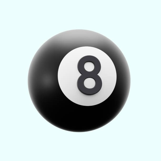 istock 8 ball poll billiard sport accuracy game 3d illustration render design 2151357153