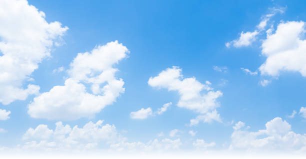 istock Sky Cloud Blue Background Paronama Web Cloudy summer Winter Season Day, Light Beauty Horizon Spring Brigth Gradient Calm Abstract Backdrop Air Nature View Wallpaper Landscape Cyan color Environment. 2151358100