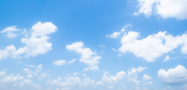 Sky Cloud Blue Background Paronama Web Cloudy summer Winter Season Day, Light Beauty Horizon Spring Brigth Gradient Calm Abstract Backdrop Air Nature View Wallpaper Landscape Cyan color Environment.