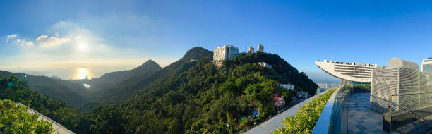 istock Panoramic View from the Peak Overlooking Hong Kong’s Splendor 2151358371