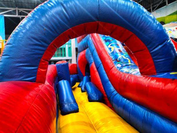 istock Balloon castle playground for children 2151367634