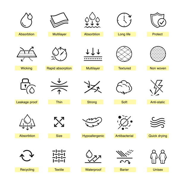 The outline icons are well scalable and editable. Contrasting vector elements are good for different backgrounds. EPS10.