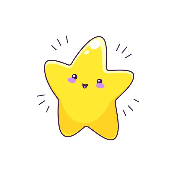 210+ Cartoon Of Shining Star Stock Illustrations, Royalty-Free