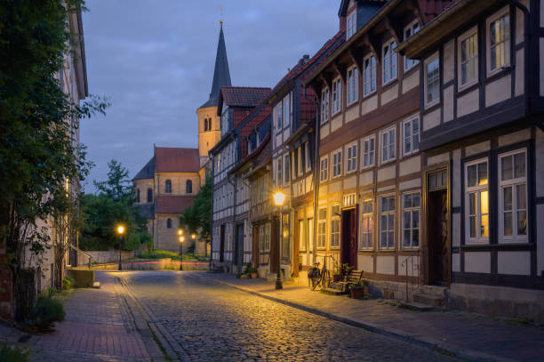 istock Evening View of Hildesheim Old Town - Germany 2151375513