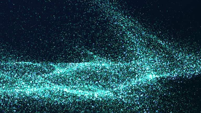 Glitter dust Background, Loopable.