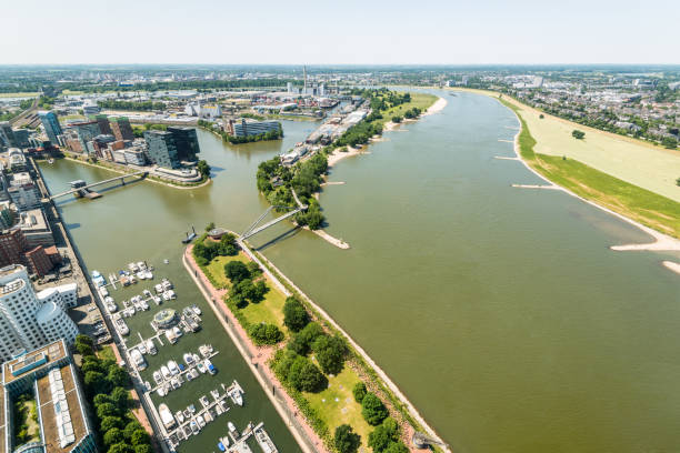 istock View from the TV Tower Rheinturm in Dusseldorf, Germany 2151378212