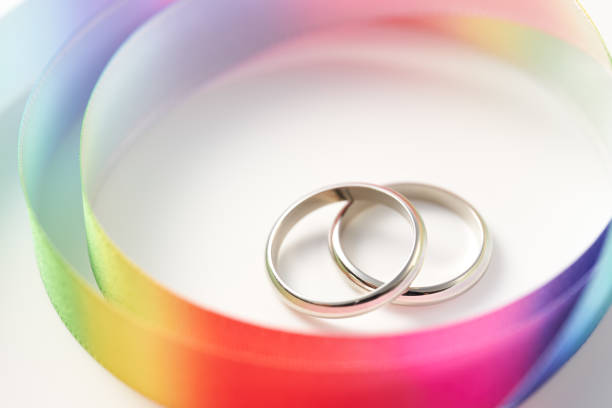 6 pride flag colors and LGBTQ image