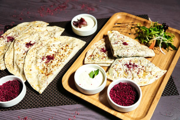 istock Wooden Tray With Assorted Food 2151385255
