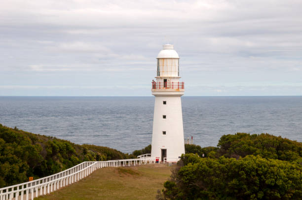 istock Cape Otway lighthouse with southern ocean in background 2151386925