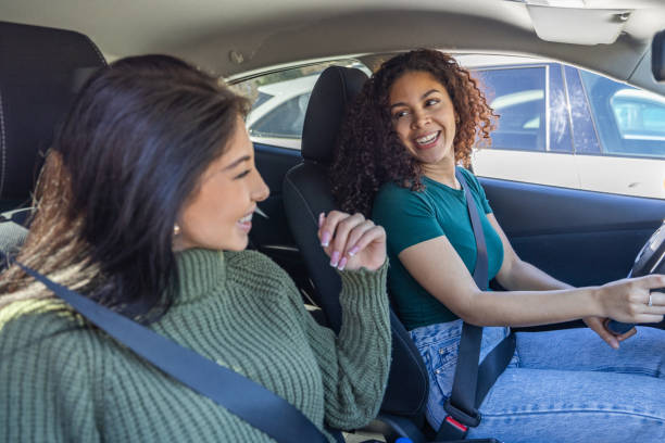 istock Two Young Women Going On A Trip 2151387360