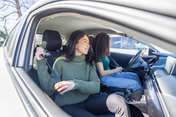 istock Two Young Women Going On A Trip 2151387363