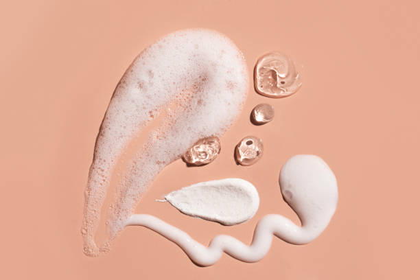 istock Face cleansing product swatches 2151398303