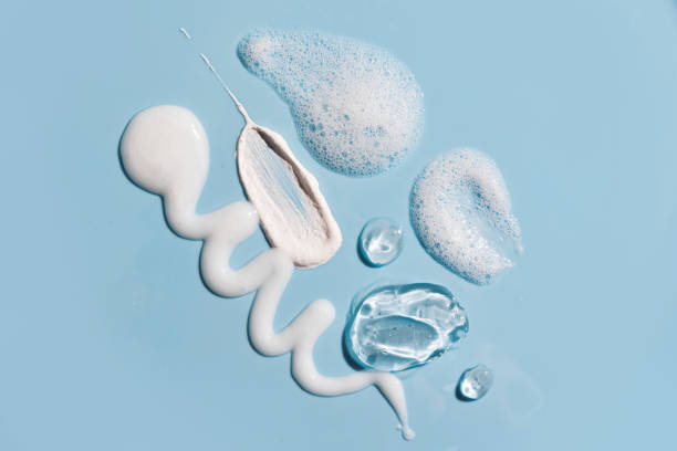 istock Face wash products swatch 2151398312