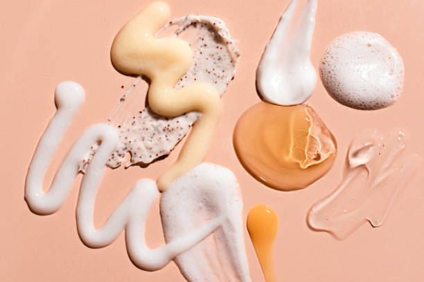 istock Cosmetic products gel and cream smudge 2151398471