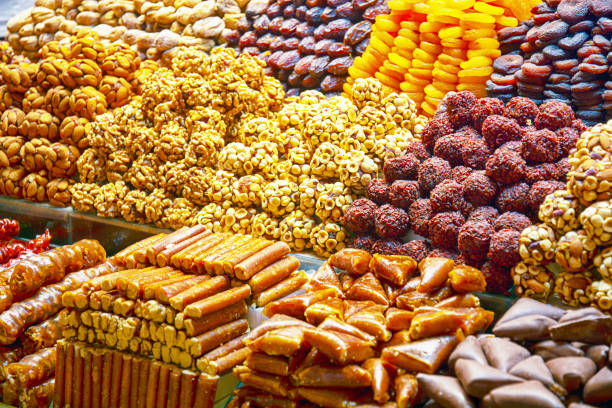 Sweets on Bazaar of Istanbul