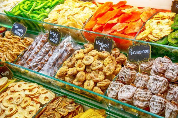 istock Dried fruit on Bazaar of Istanbul 2151404970