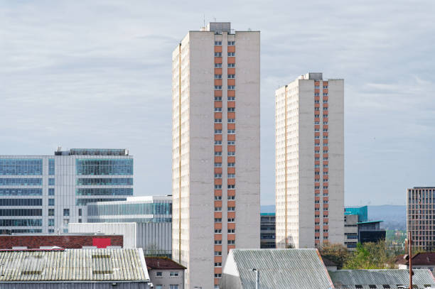 istock High rise council flats in Glasgow city 2151433503