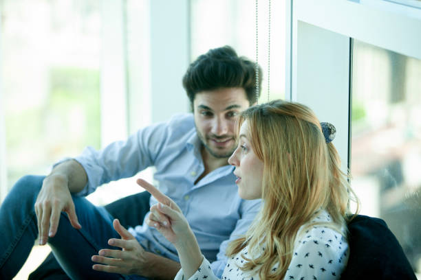 istock Business partners taking and working in the office 2151435280