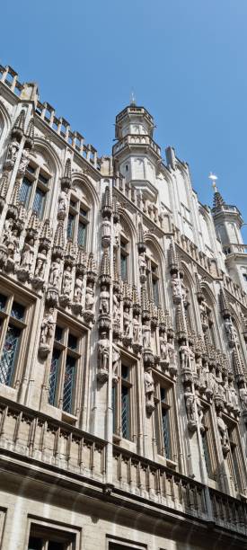 istock Typical European medieval building in Brussels Grand Place 2151435560