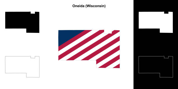 Oneida County Shape 40+ Oneida County Stock Illustrations, Royalty-Free Vector Graphics ...