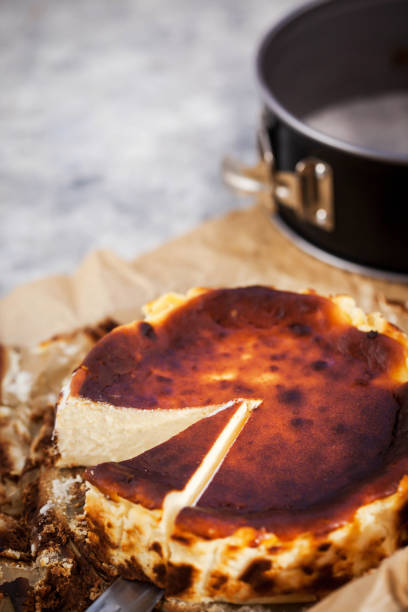 istock San Sebastian Burnt Basque cheesecake 2151440678