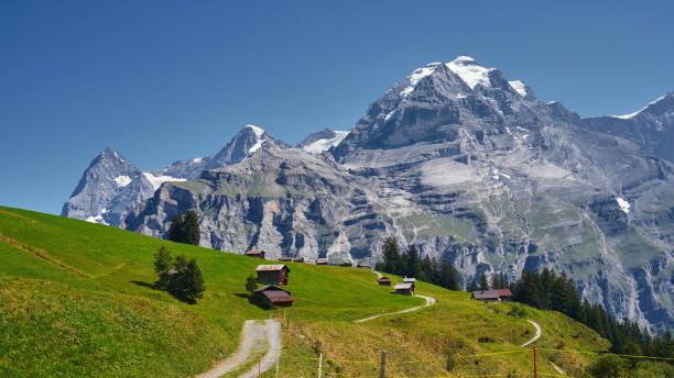 istock Swiss Alps landscape 2151451350