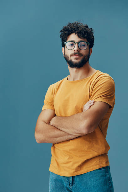 istock Portrait man background attractive isolated person handsome expression guy face cool looking young adult confidence 2151472958
