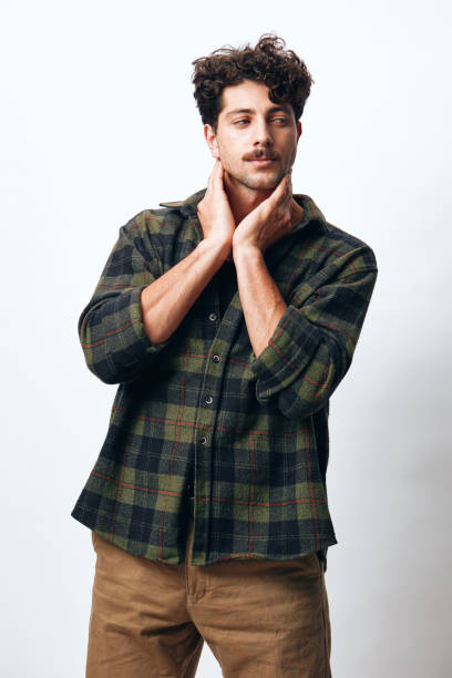 istock Face man portrait handsome copyspace smile hipster fashion 2151479297